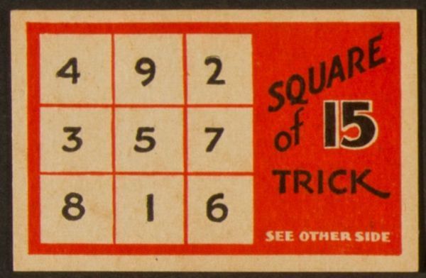 Square of 15 Trick
